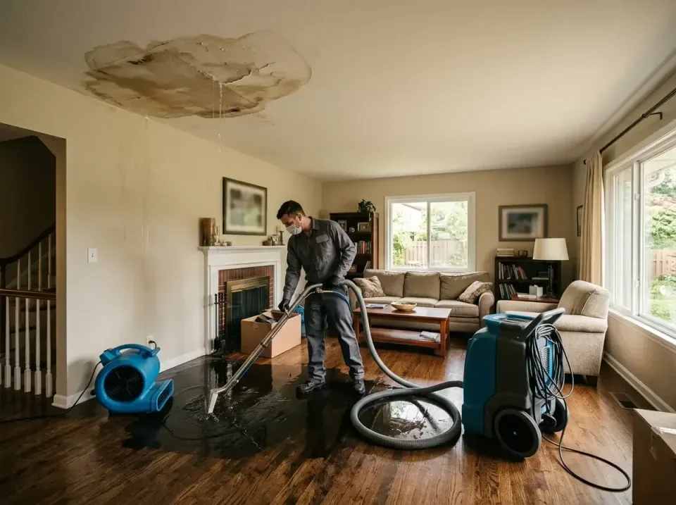 attic-pipe-burst-ceiling-drip-008 — frequently asked questions, Water Damage Restoration & Carpet Care in Lawson Heights, PA